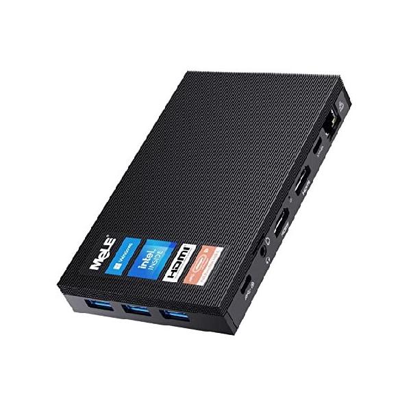 MeLE Quieter3C ファンレス ミニPC windows11Pro MeLE Quieter3C Fanless Mini PC Windows 11 Pro Celeron N5105 16GB
