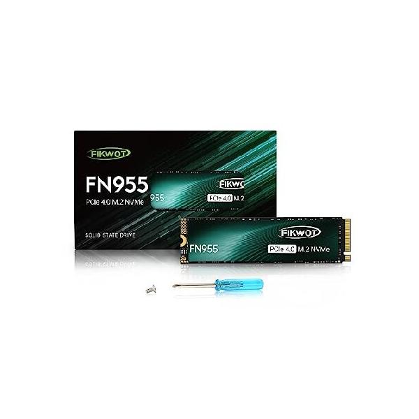 新品 2TB SDD FIKWOT FN955 M.2 PCIe4.0 NVMe Fikwot FN955 2TB SSD M.2 2280 PCIe Gen4 x4 NVMe 1.4 Internal Solid