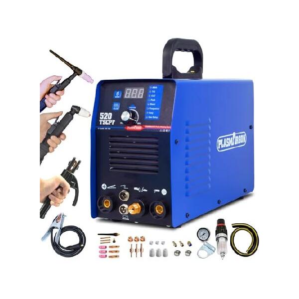プラズマカッター TIG溶接機 パルススティック溶接機付き 520TSCPF
