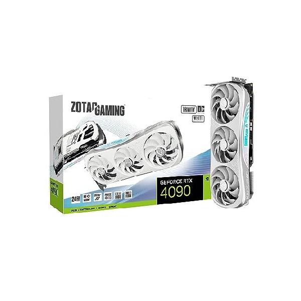 Zotac GeForce RTX 4090 Trinity OC ホワイトグラフィックカード