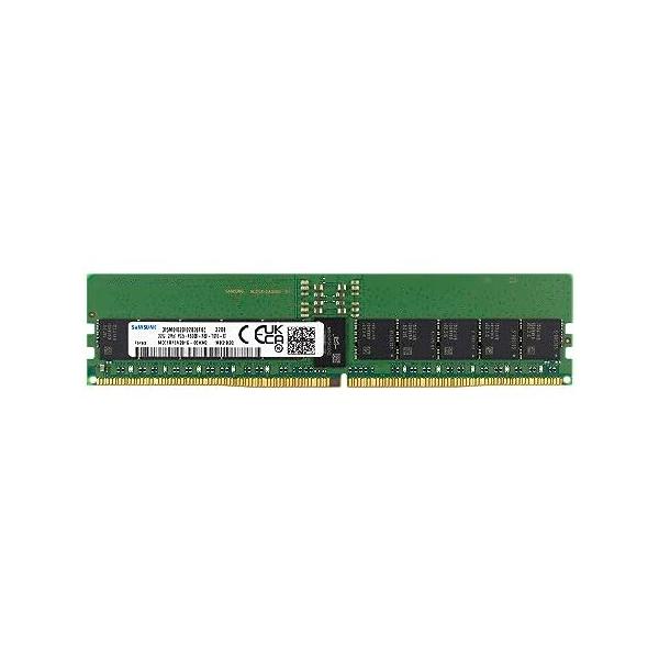 SAMSUNG DDR5 ECC Unbuffered 16GBx2枚(32GB Samsung 32GB DDR5 4800MHz PC5-38400 ECC RDIMM 2Rx8 デュアルランク