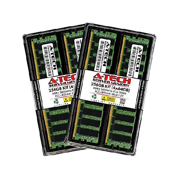 A-Tech 256GB Kit (4x64GB) RAM for AIC SB202-LB | DDR4 2400MHz PC4