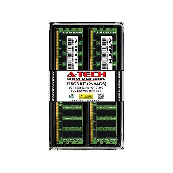 A-Tech 128GB Kit (2x64GB) RAM for Supermicro SuperServer 1019D