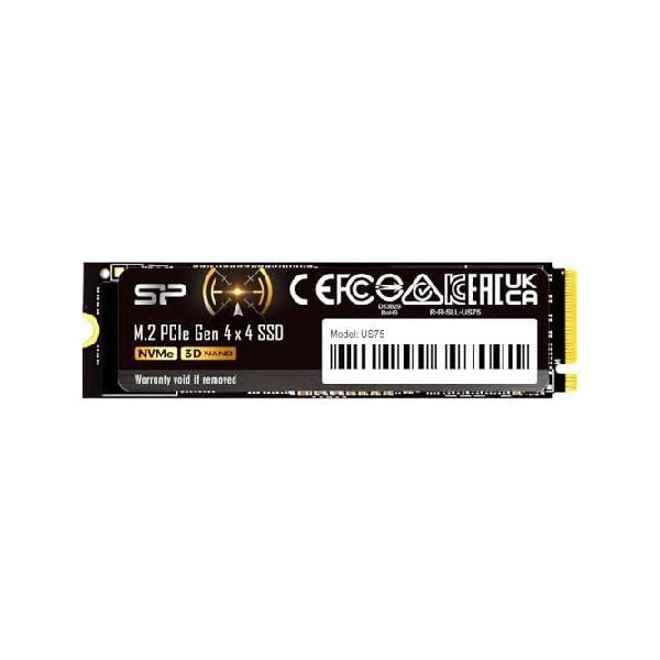 シリコンパワー US75 M.2SSD 2280 4TB 新品 シリコンパワー 4TB US75 NVMe PCIe Gen4 M.2 2280 SSD R/W Up