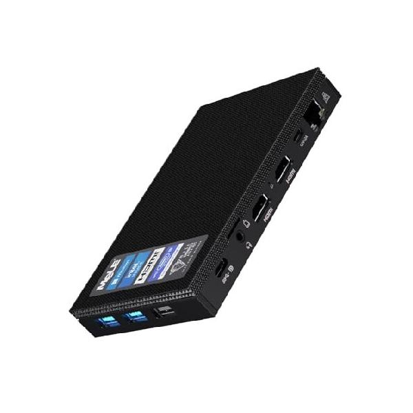 MeLE Quieter4C Fanless Mini PC Windows 11 Pro 16GB DDR4 512GB ROM