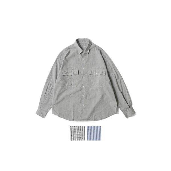 PORTER CLASSIC（ポータークラシック） ROLL UP STRIPE SHIRT ロール