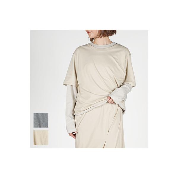 JANE SMITH(ジェーンスミス) LAYERED LONG SLEEVE T-SHIRT レイヤード