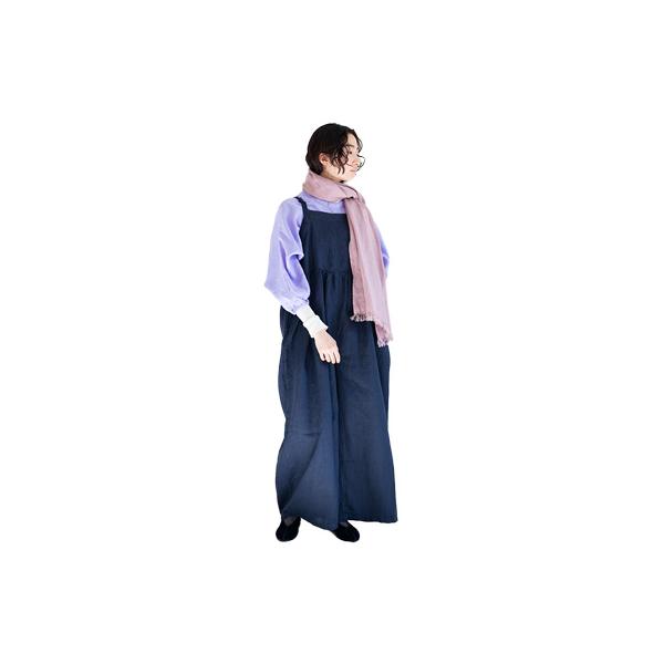 fog linen work フォグリネンワーク ROMY SALOPETTE ARDOISE fog linen work フォグリネンワーク ROMY SALOPETTE ARDOISE