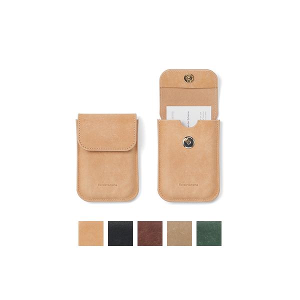 Hender Scheme（エンダースキーマ） フラップカードケース flap card
