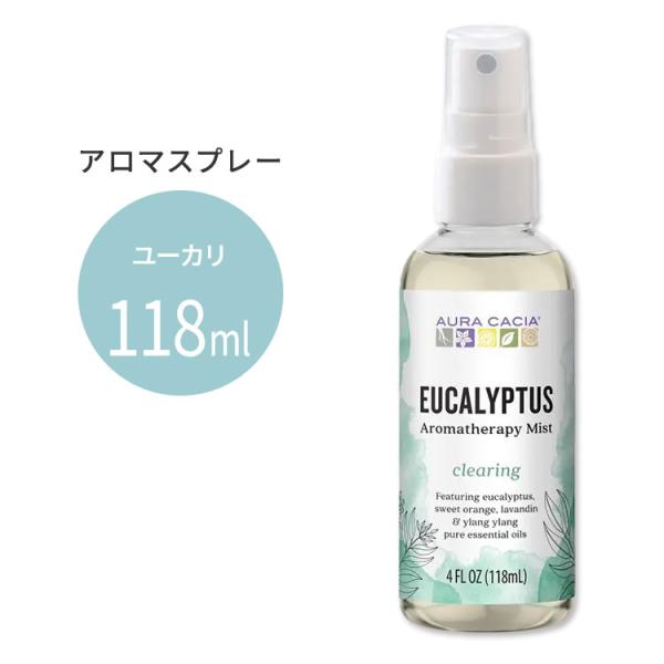 Aura Cacia Aromatherapy Mist Eucalyptus Harvest - 4 fl oz