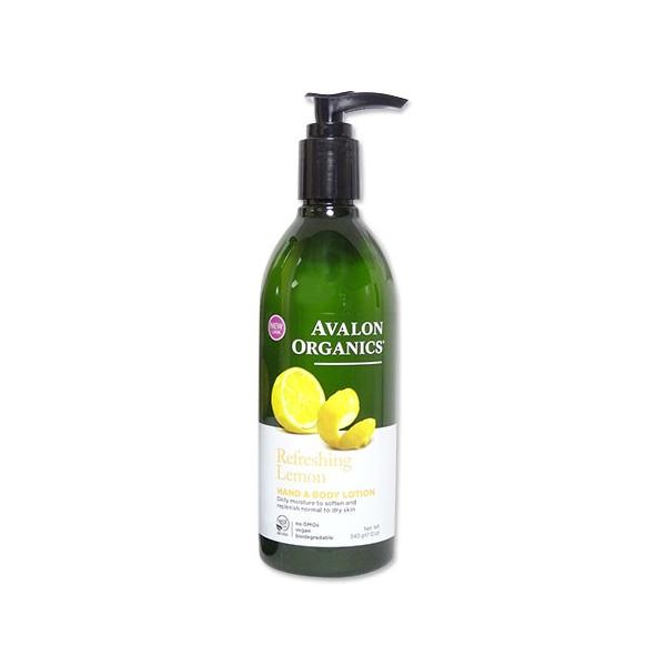 AVALON ORGANICS レモン ハンド＆ボディ ローション 350ml アバロンオーガニクス