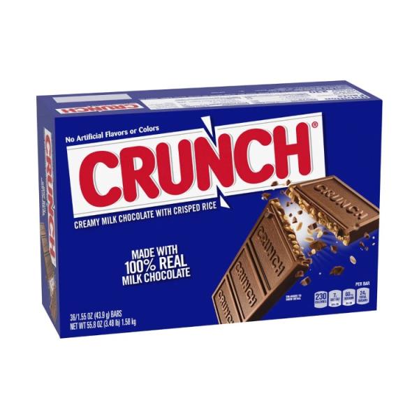 クランチキャンディバー 1.55オンス、36個入り Crunch Candy Bar, 1.55 oz, 36-count お取り寄せ