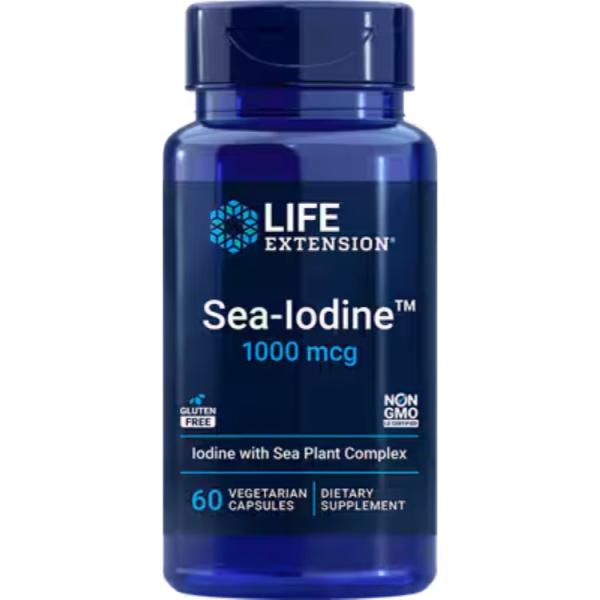 ライフエクステンション シーヨード シーイオディン ヨウ素 1000 mcg 60 ベジタリアンカプセル Life Extension Sea-Iodine?  お取り寄せ