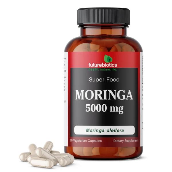 フューチャーバイオティクス モリンガ 5000mg 60ベジカプセル FUTUREBIOTICS Moringa 5000 mg 60 CA お取り寄せ