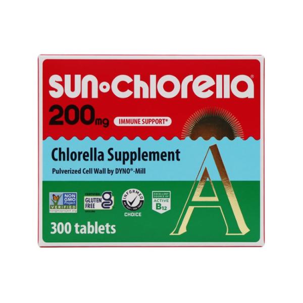 サンクロレラ クロレラ レギュラー 200mg 300タブレット SUN CHLORELLA PRODUCTS Chlorella Regular 200 mg お取り寄せ