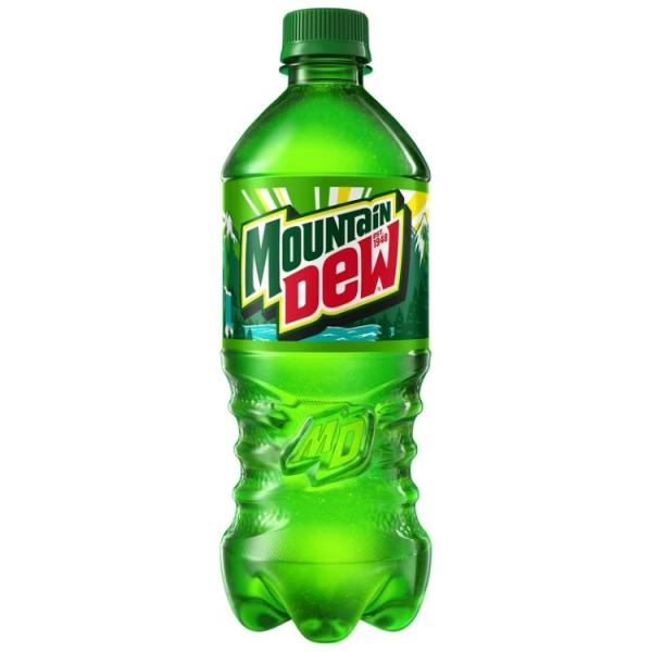 マウンテンデュー シトラスソーダポップ 591ml ボトル 1本 Mountain Dew Citrus Soda Pop, 20 fl oz Bottle 【 お取り寄せ