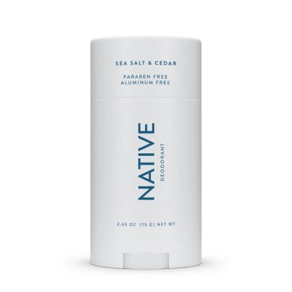 Native デオドラント シーソルト＆シダー 75g×2本 ネイティブ デオドラント アルミニウムフリー シーソルト＆シダー 75g