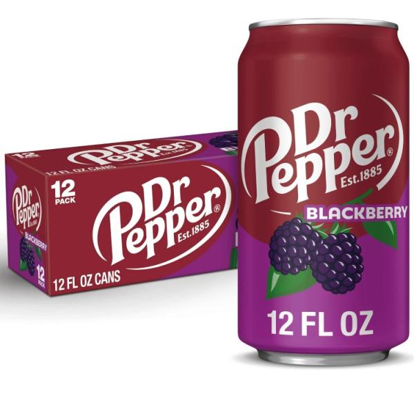 ドクターペッパー ブラックベリー ソーダポップ 12 液量オンス 12 缶パック Dr Pepper Blackberry Soda Pop お取り寄せ