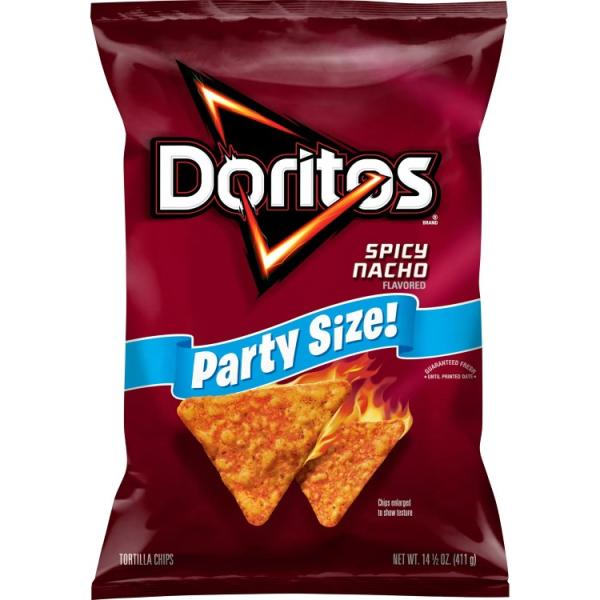 ドリトス トルティーヤチップス スパイシーナチョ味 411g Doritos