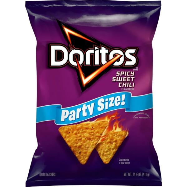 ドリトス スパイシースイートチリ味トルティーヤチップス 411g Doritos