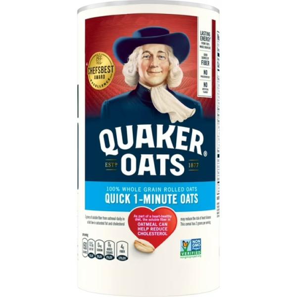 クエーカー ホールグレインオーツ クイック 1分インスタントオーツ 510g Quaker Whole Grain Oats Quick 1-Minute In お取り寄せ