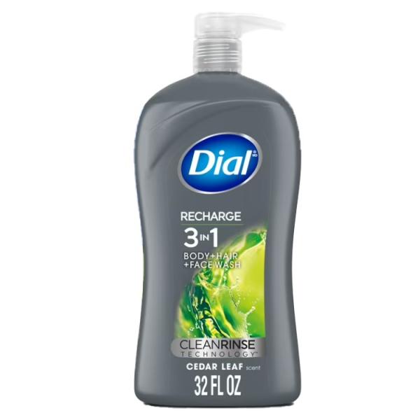 ダイアル リチャージ 3-in-1 メンズ ボディウォッシュ シダーリーフの香り 907ml Dial Recharge 3-in-1 Men's Body W お取り寄せ