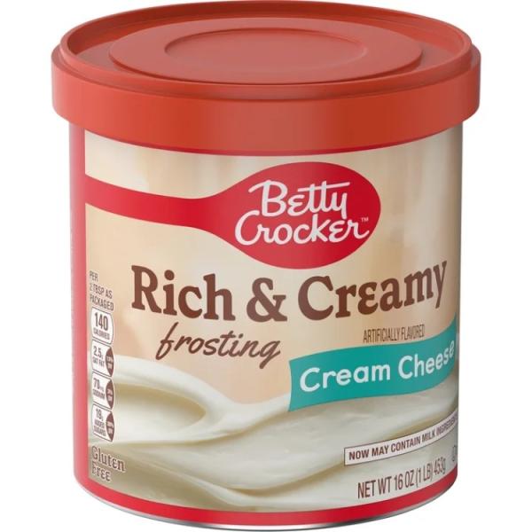 ベティクロッカー リッチ＆クリーミー クリームチーズ フロスティング 454g グルテンフリー Betty Crocker Rich and Creamy Cr お取り寄せ