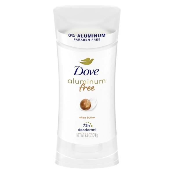 ダヴ アルミニウムフリー デオドラント 女性用 シアバター 74g Dove