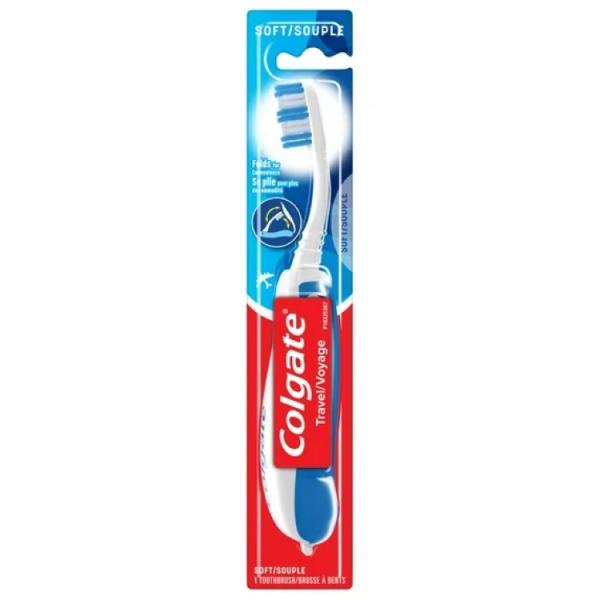 コルゲート 大人用手動旅行用歯ブラシ ソフト Colgate Adult Manual Travel Toothbrush, Soft  お取り寄せ