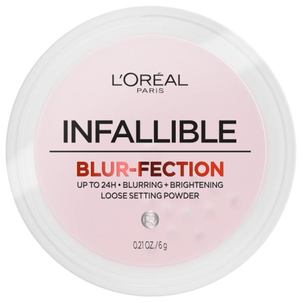 お取り寄せ ロレアル パリ インファリブル ブラーフェクション ルースセッティングパウダー ライトピンク L'Oreal Paris Infallible Bl