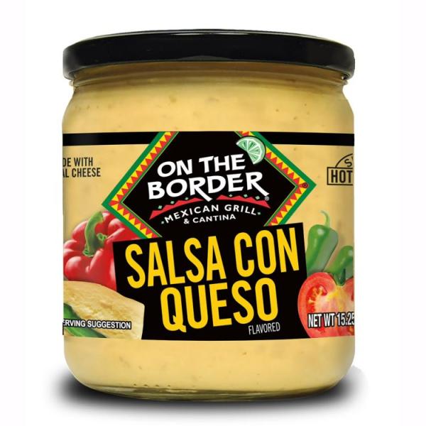 オン ザ ボーダー サルサ コン ケソ 432g On The Border Salsa Con Queso, 15.25 oz Jar 【お取り寄せ商品】 お お取り寄せ
