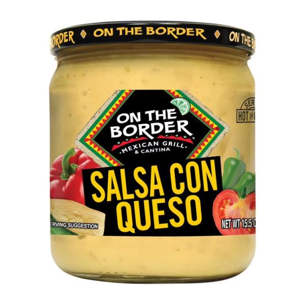オン ザ ボーダー サルサ コン ケソ 439g On The Border Salsa Con Queso, 15.5 oz Jar 【お取り寄せ商品】 お取 お取り寄せ