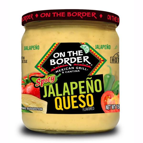 オン ザ ボーダー スパイシーハラペーニョケソ 432g On The Border Spicy Jalapeno Queso, 15.25 oz 【お取り寄せ お取り寄せ