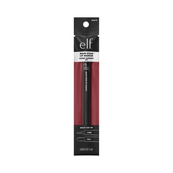 お取り寄せ エルフ メインステイン リップマーカー ゴーンガーネット 約1mL e.l.f. Main Stain Lip Marker, Gone