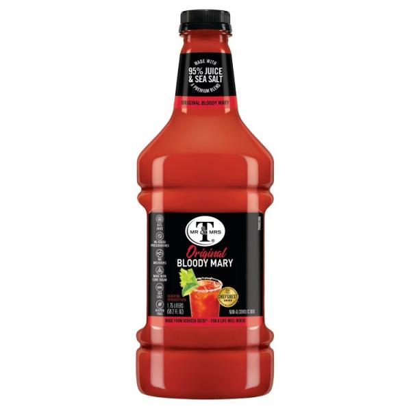 お取り寄せ ミスター＆ミセスT オリジナル ブラッディマリーミックス 1.75L Mr & Mrs T Original Bloody Mary Mix, 1.