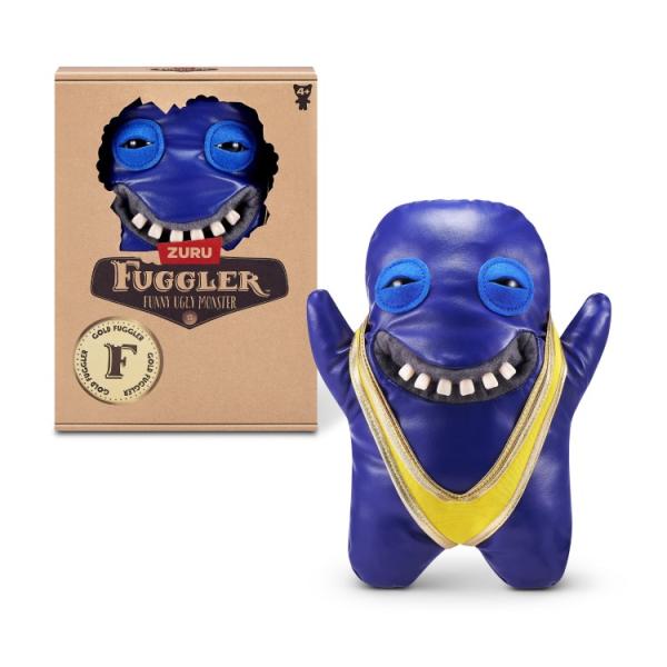 お取り寄せ ズールー ファグラー ゴールド・ファグス シェイムレス・グーフぬいぐるみ 約22.9cm ZURU Fuggler Gold Fuggs