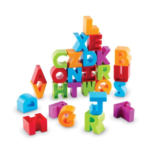 お取り寄せ ラーニングリソーシズ アルファベット文字ブロック 36個 2歳以上 Learning Resources Alphabet Letter
