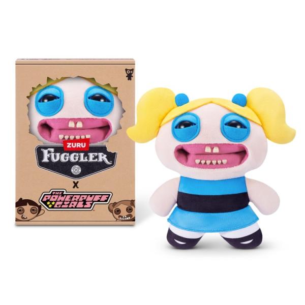 お取り寄せ ズールー ファグラー パワーパフガールズ バブルス モンスターぬいぐるみ 約22cm 全年齢 ZURU Fuggler Powerpuff