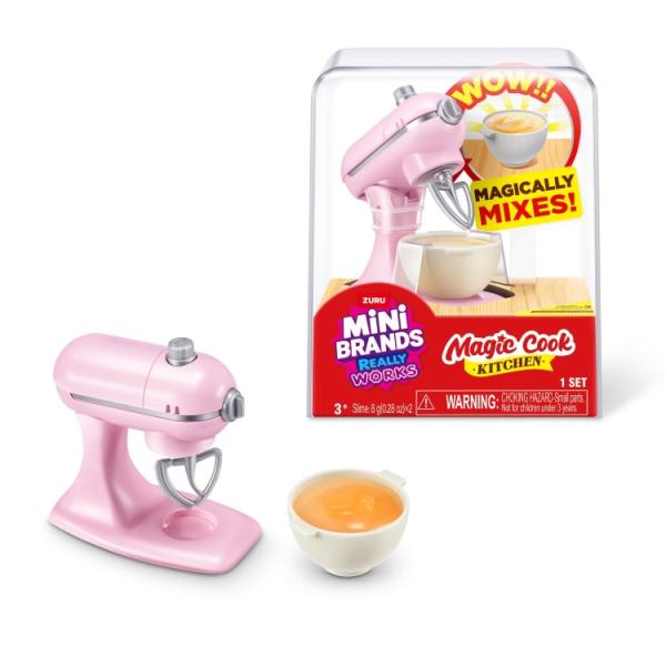 お取り寄せ ズル ミニブランズ マジッククックキッチン ミキサー シリーズ1 3歳以上 ZURU Mini Brands Magic Cook Kit