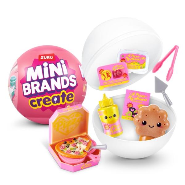 お取り寄せ ズル ミニブランズ ミニクリエイト カワイイキッチン シリーズ1 8歳以上 ZURU Mini Brands Mini Create Ka