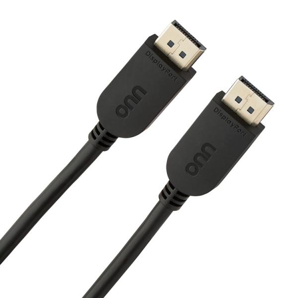 お取り寄せ オン DisplayPortケーブル 約1.8m onn 6’ DisplayPort Cable