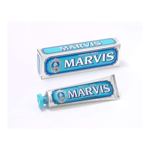 他サイト： Marvis アクアティックミント 歯磨き粉 75ml （マービス） お取り寄せの商品画像