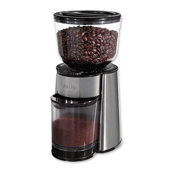 【お取り寄せ商品】ミスターコーヒー 電動式コーヒーグラインダー コーヒーミル ブラック Mr. Coffee Automatic Burr Mill 豆挽き オシャレ [海外直送] アメリカ ミスターコーヒー 電動式コーヒーグラインダー コーヒーミル ブラック