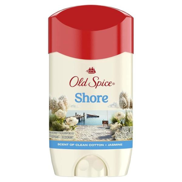 お取り寄せ オールドスパイス デオドラント ショア クリーンコットン＆ジャスミン アルミニウム入り 73g Old Spice Deodorant S