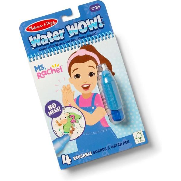 お取り寄せ メリッサ＆ダグ ミズ・レイチェル ウォーターWOW！ カラーリビール アクティビティパッド Melissa &amp; Doug Ms. Rach