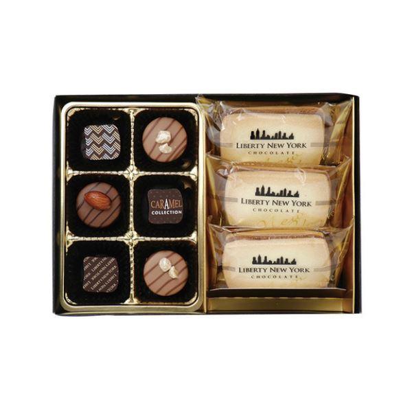 リバティーニューヨーク リバティーキャラメルショコラサンド ショコラ ホワイトデー チョコレート新品 キャンセル不可 ワンダーブックストア 通販 Yahoo ショッピング
