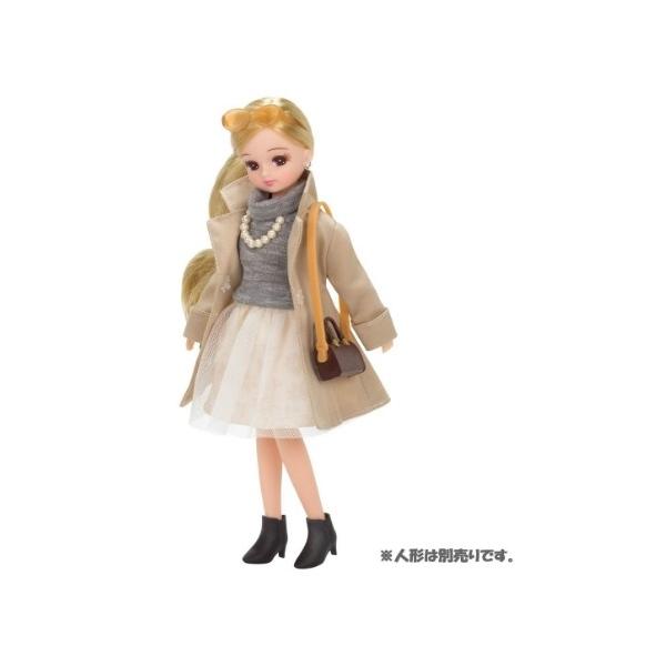 保管時にできた軽度のスレあり 超安い 新品 リカちゃん ドレス リカビジューシリーズ ドレスセット トレンチウィンク