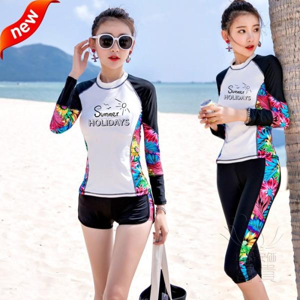 レディース水着 ビキニ3点セット セパレート フィットネス プリント 丸首 長袖 長ズボン スクール 学生 フィット シンプル おしゃれ 上品 温泉 人気 Buyee Buyee Japanese Proxy Service Buy From Japan Bot Online