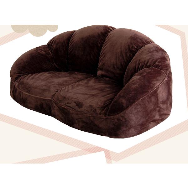 ソファー 日本製 コンパクトソファ クロワッサン ラブソファ 2人掛け