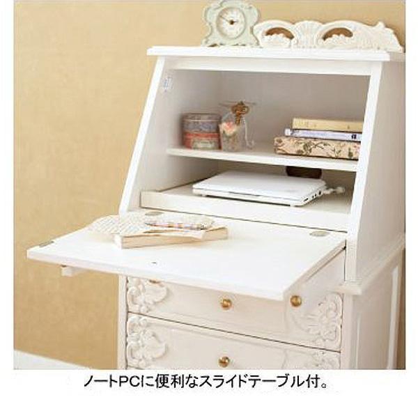 姫系　猫足　エレガントな彫刻のライティングテーブル　デスク 姫系猫足エレガントな彫刻のライティングテーブルデスク